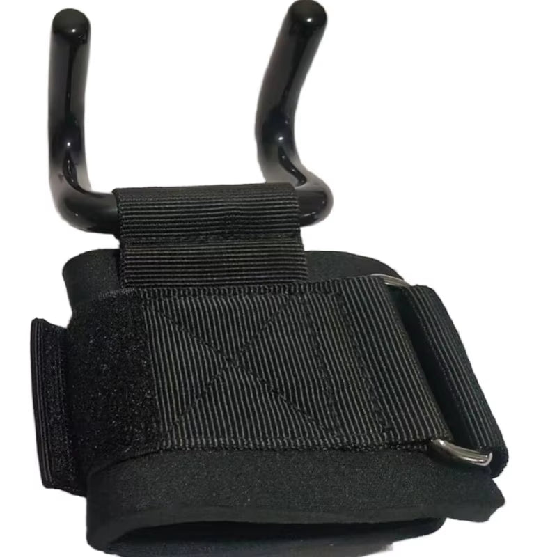 1PC Fitness Weightlifting Palm Protectors Single Bar Pull-Up Booster Hooks Unisex Wrist Hooks