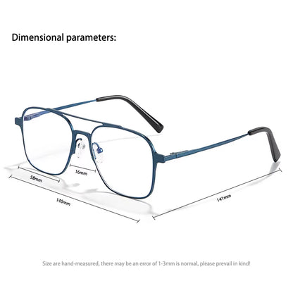 New Metal 3 in 1 Polarized Sunglasses Men Style Magnet Clip on Glasses Frame Trend 2024 Optical Computer Glasses UV400