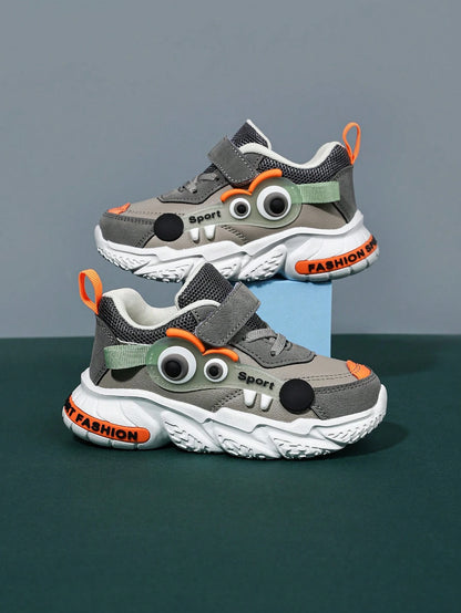 Fashionable Color-Blocking Wear-Resistant Functional Shoes for Baby and Kids Sports Shoes