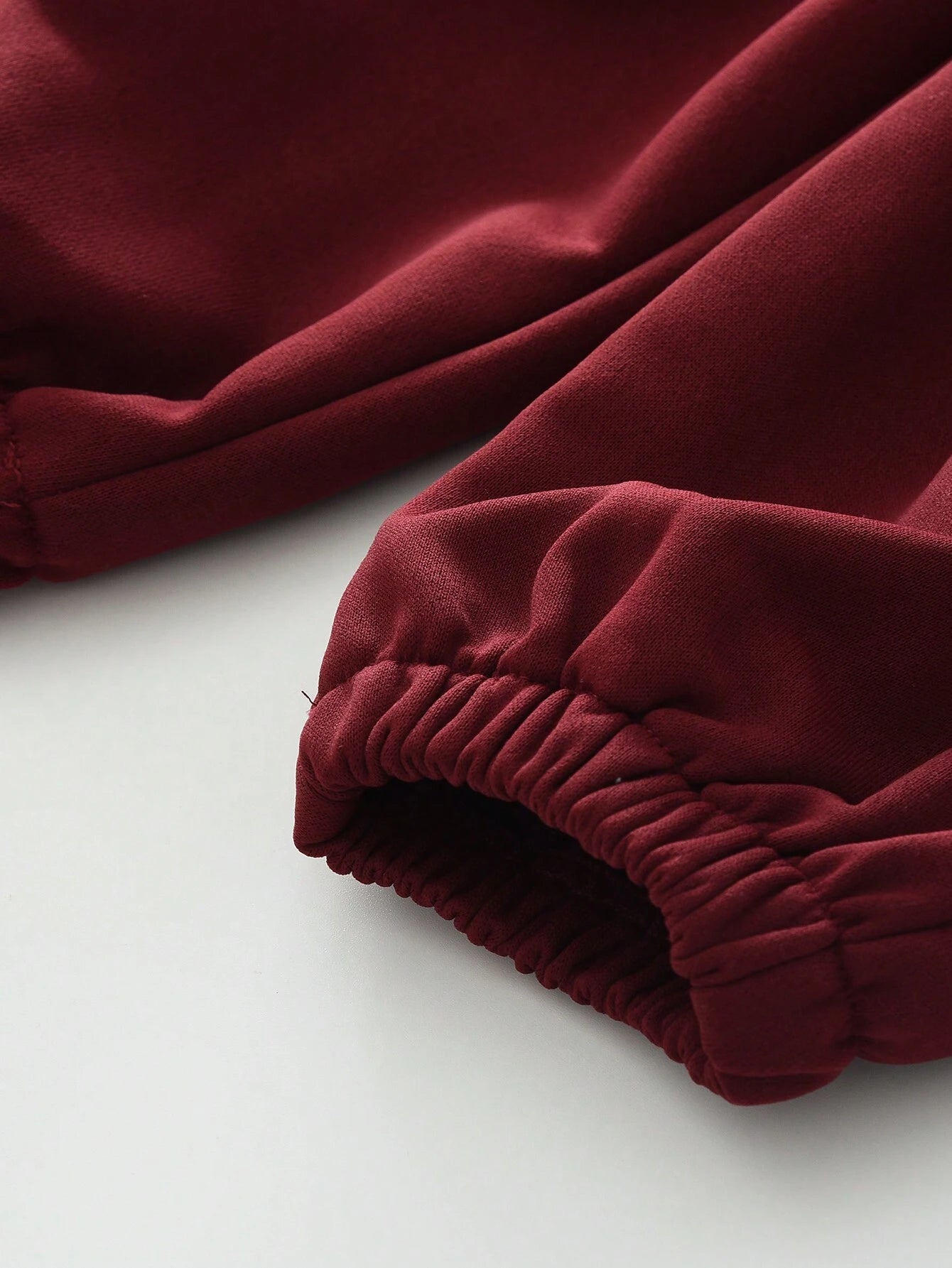 Young Girls' 2Pcs Casual Sportswear Set, Heart Printed Long Sleeve Sweatshirt and Solid Color Pants, Spring and Autumn