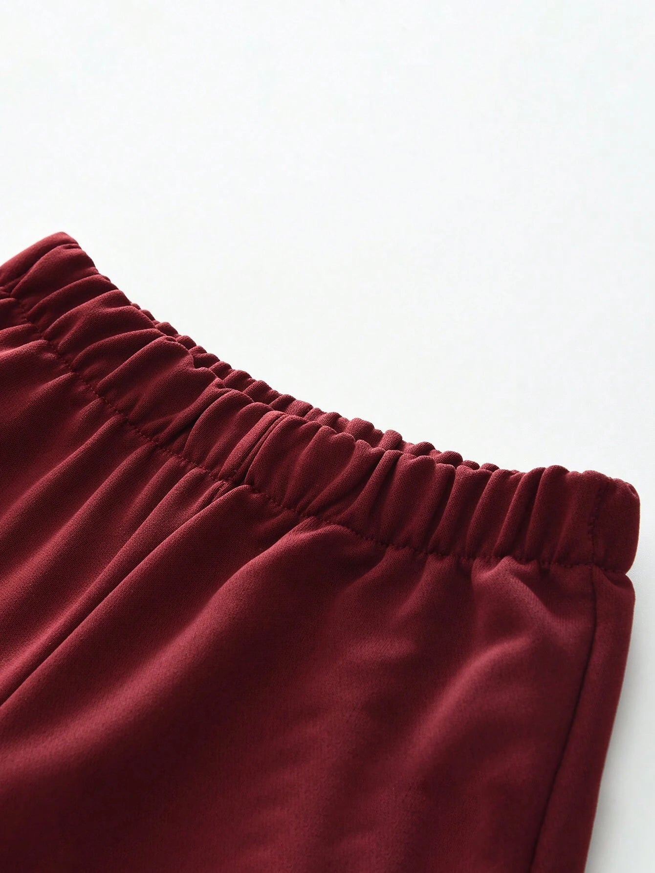 Young Girls' 2Pcs Casual Sportswear Set, Heart Printed Long Sleeve Sweatshirt and Solid Color Pants, Spring and Autumn