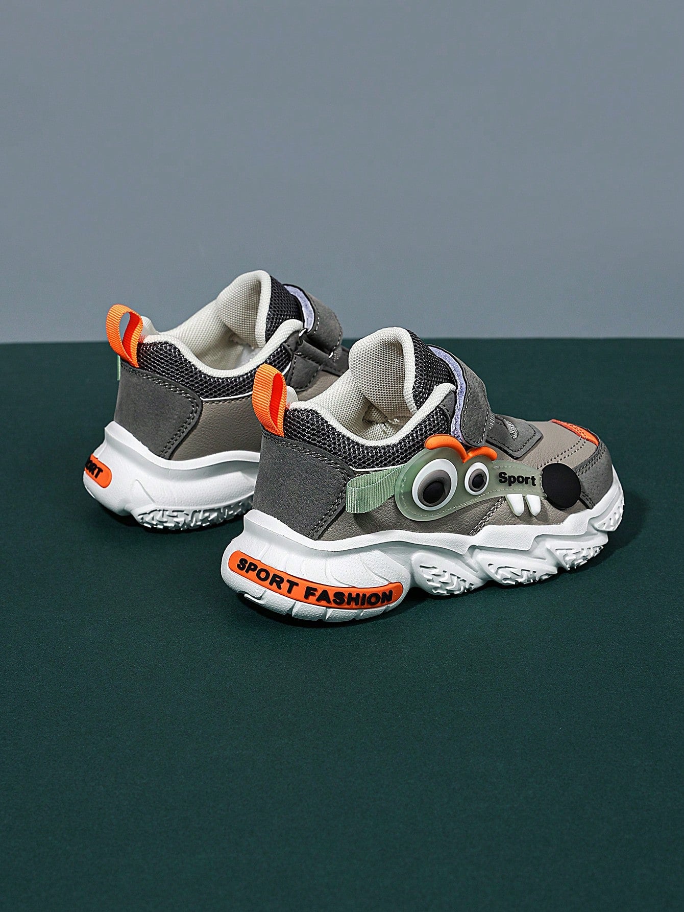 Fashionable Color-Blocking Wear-Resistant Functional Shoes for Baby and Kids Sports Shoes