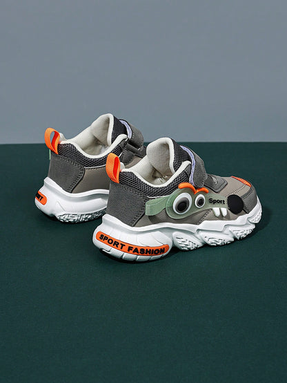 Fashionable Color-Blocking Wear-Resistant Functional Shoes for Baby and Kids Sports Shoes